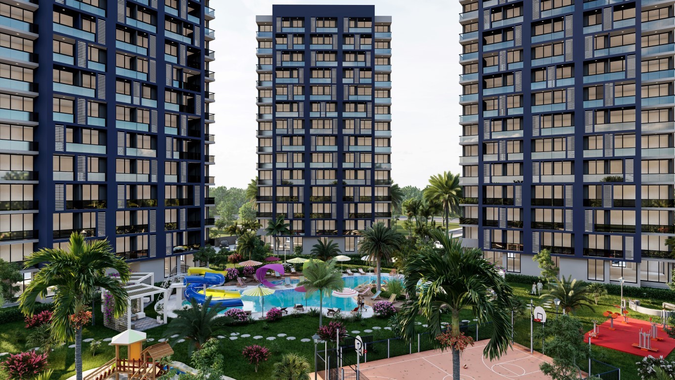 New residential complex in Mersin with 1+1 and 2+1 - Umbrella Group - Photo 6