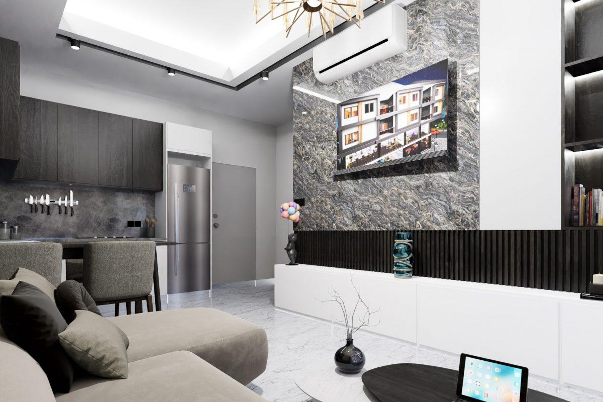 New stylish low-rise house in the area of Demirtaş (plans 1+1,2+1) - Umbrella Group - Photo 11