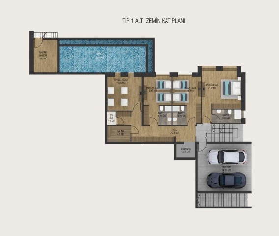 5+1 villas in Bodrum, with the possibility of obtaining citizenship - Umbrella Group - Photo 17