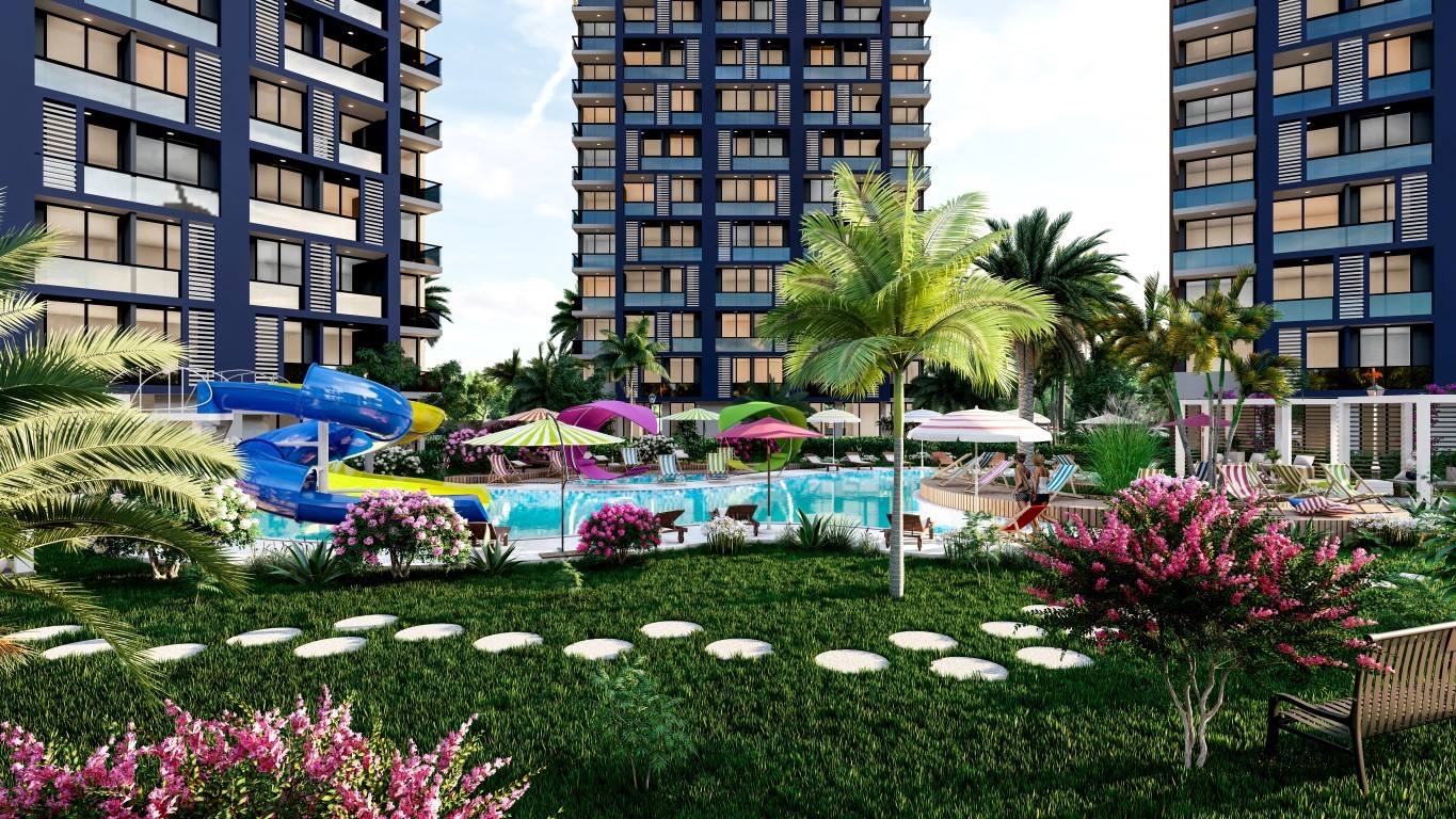 New residential complex in Mersin with 1+1 and 2+1 - Umbrella Group - Photo 8