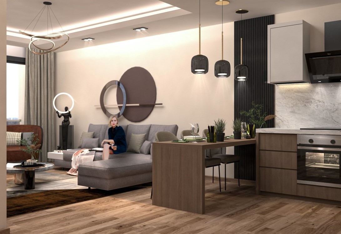New residential complex with 2+1 spacious apartments in Tomyuk district - Umbrella Group - Photo 10