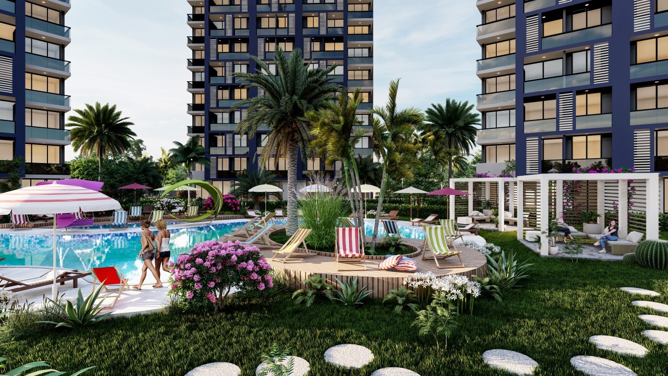 New residential complex in Mersin with 1+1 and 2+1 - Umbrella Group - Photo 9