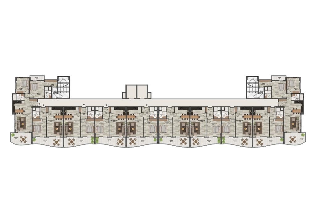 Design of a modern-style residential complex in the Arpach Bahshish district - Umbrella Group - Photo 16