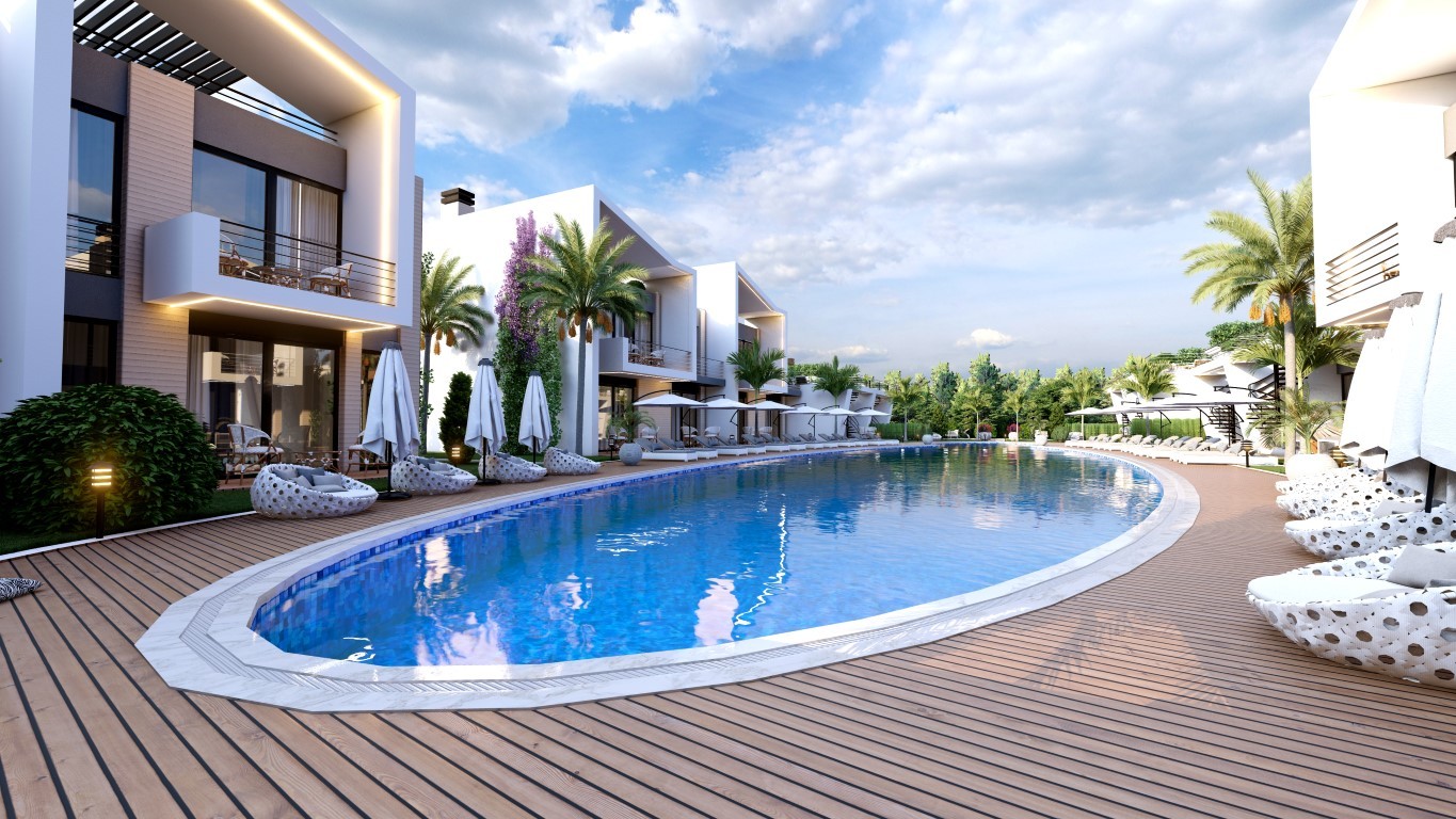 New project in Northern Cyprus, in the city of Lapta, apartments in 1+1, 2+1 - Umbrella Group - Photo 8