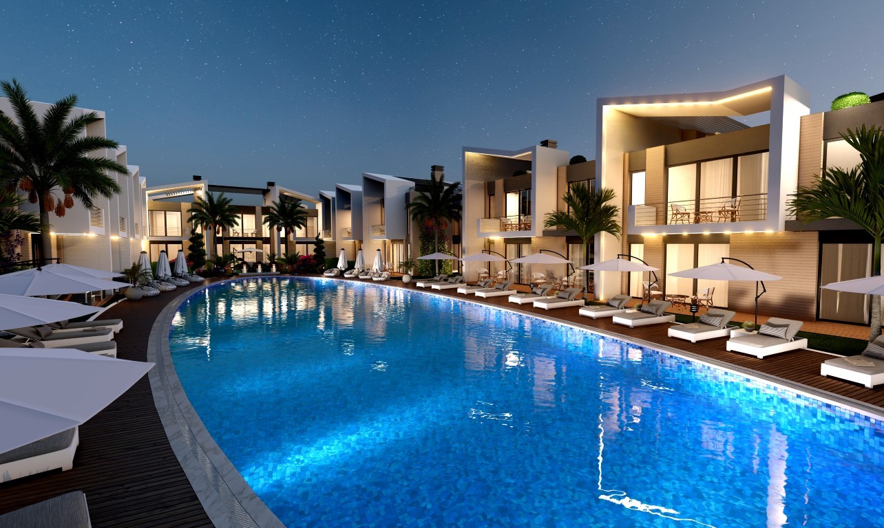New project in Northern Cyprus, in the city of Lapta, apartments in 1+1, 2+1 - Umbrella Group - Photo 5