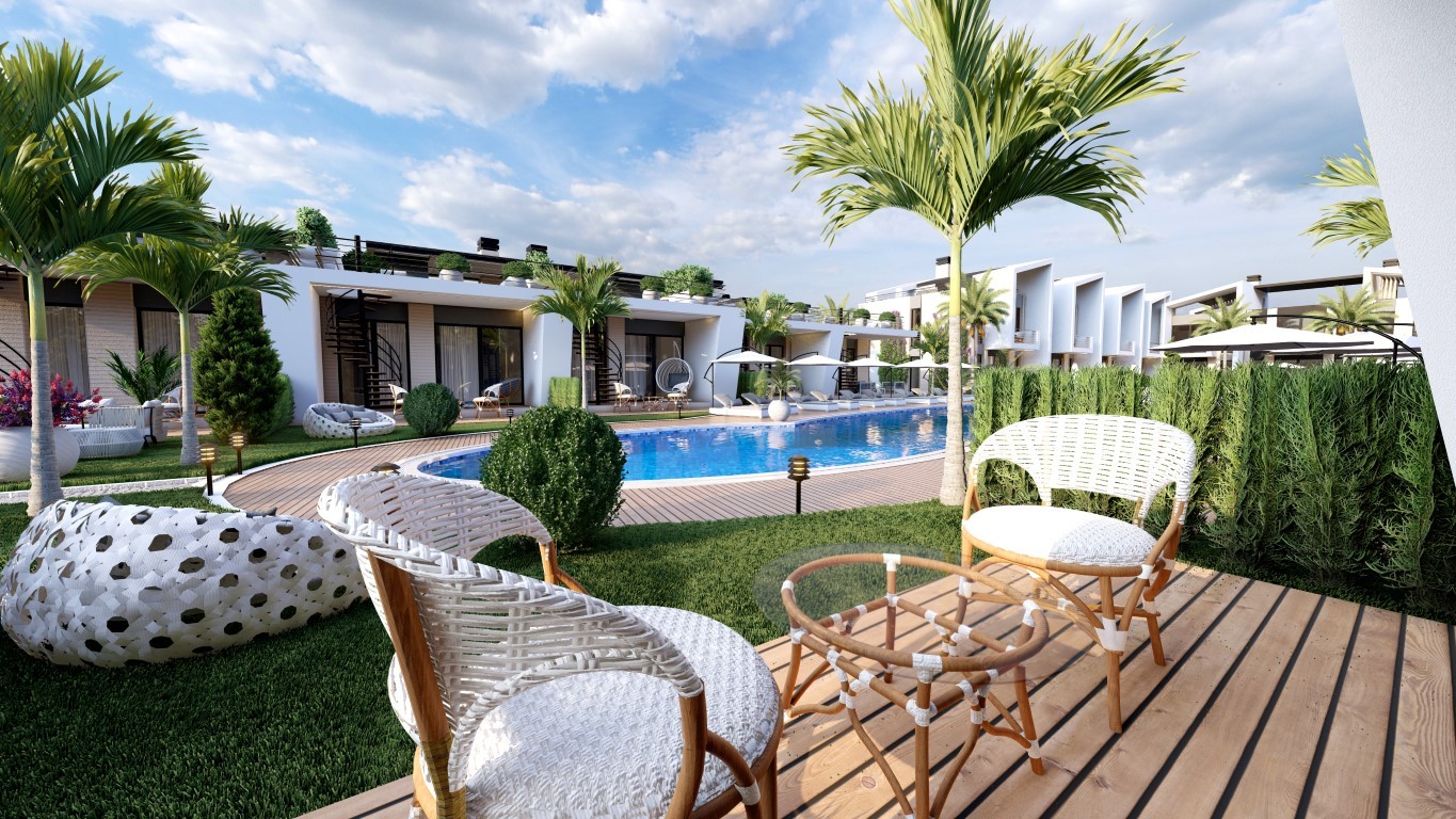 New project in Northern Cyprus, in the city of Lapta, apartments in 1+1, 2+1 - Umbrella Group - Photo 12