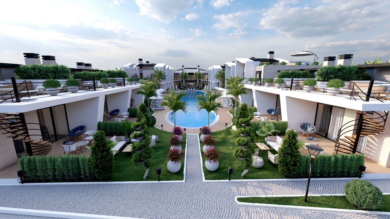 New project in Northern Cyprus, in the city of Lapta, apartments in 1+1, 2+1 - Umbrella Group - Photo 2