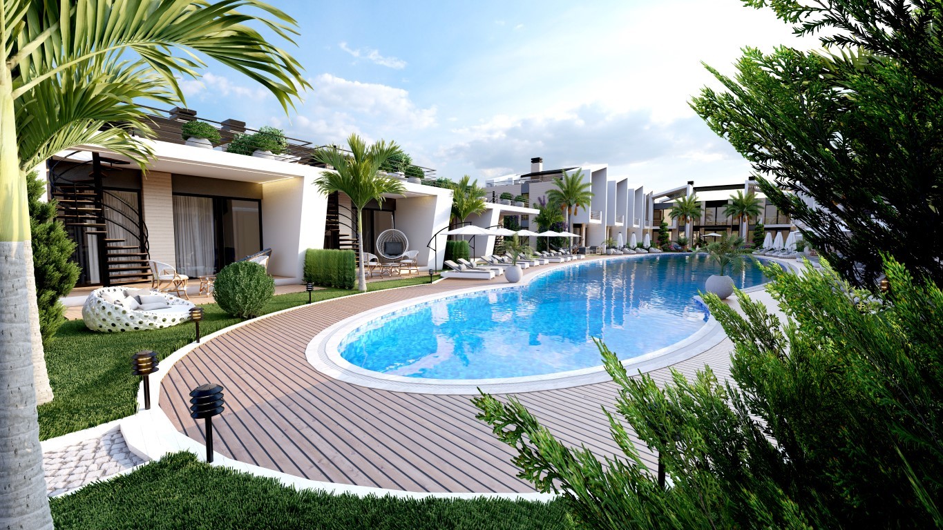 New project in Northern Cyprus, in the city of Lapta, apartments in 1+1, 2+1 - Umbrella Group - Photo 9