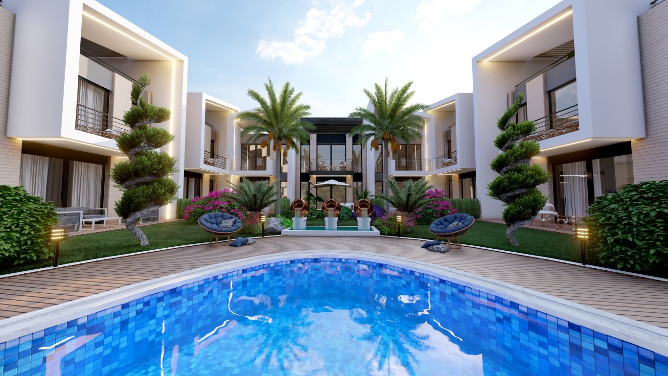 New project in Northern Cyprus, in the city of Lapta, apartments in 1+1, 2+1 - Umbrella Group - Photo 7