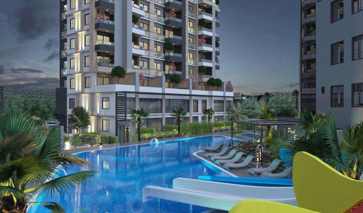 New residential complex in a quiet area of the city of Mersin, with plans 1+1, 2+1 and 3+1 - Umbrella Group - Photo 4