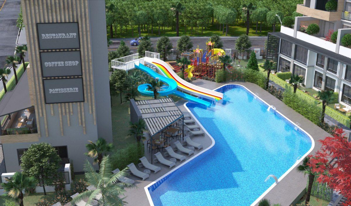 New residential complex in a quiet area of the city of Mersin, with plans 1+1, 2+1 and 3+1 - Umbrella Group - Photo 6