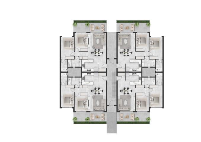New project with loft-style apartments in northern Cyprus - Umbrella Group - Photo 21