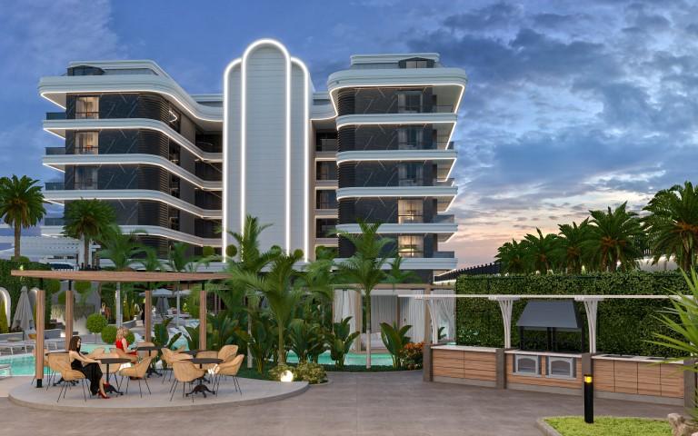 Luxury house by the sea in the Kestel area near the sea, apartments 1+1, 2+1, 3+1 and 4+1 - Umbrella Group - Photo 6