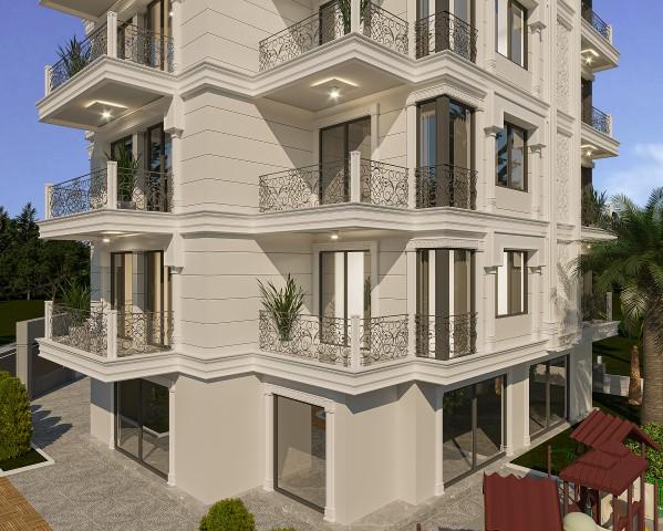 New project under construction in the Avsallar area, with an area of 58-121 m² - Umbrella Group - Photo 7