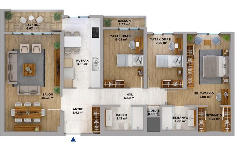 Cosy residential complex with infrastructure in Mahmutlar - Umbrella Group - Photo 20