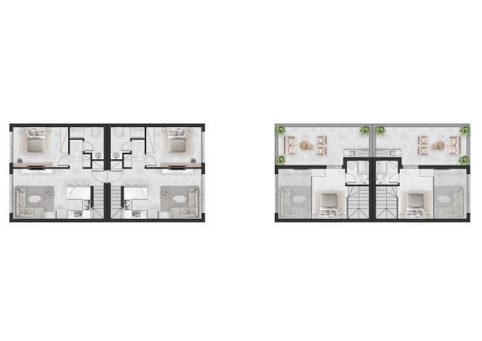 New project with loft-style apartments in northern Cyprus - Umbrella Group - Photo 23