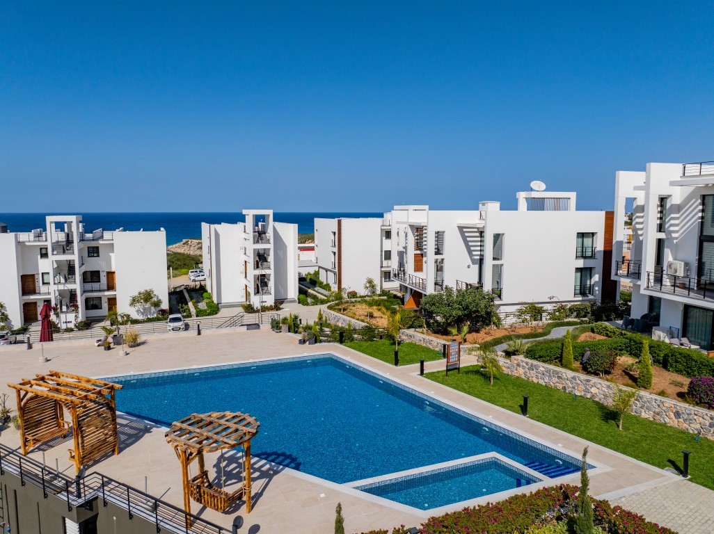 Project of a modern residential complex in Northern Cyprus in the area of Esentepe, apartment layout 2+1 - Umbrella Group - Photo 8