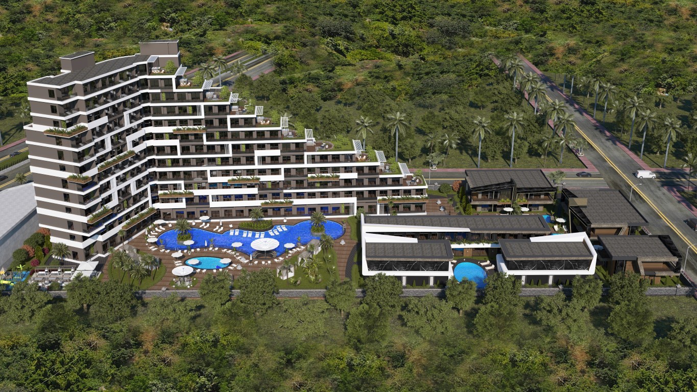 New VOYAGE complex with diverse infrastructure in the city of Antalya district Altyntash - Umbrella Group