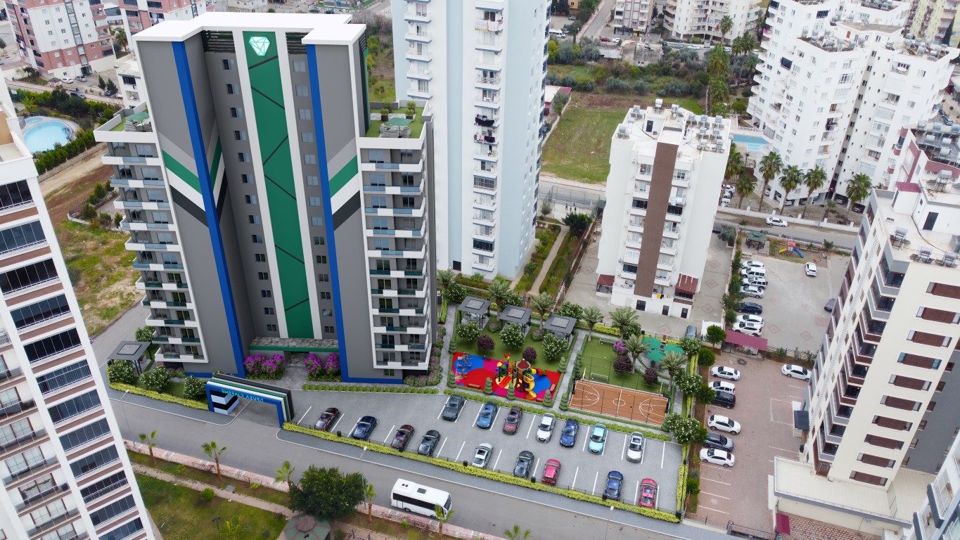 Modern residential complex under construction in Soli district, Mersin - Umbrella Group - Photo 9