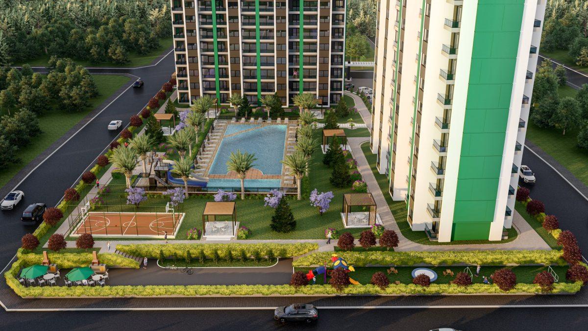 New large-scale project with 2+1 apartments in Mezitli, Mersin - Umbrella Group - Photo 8