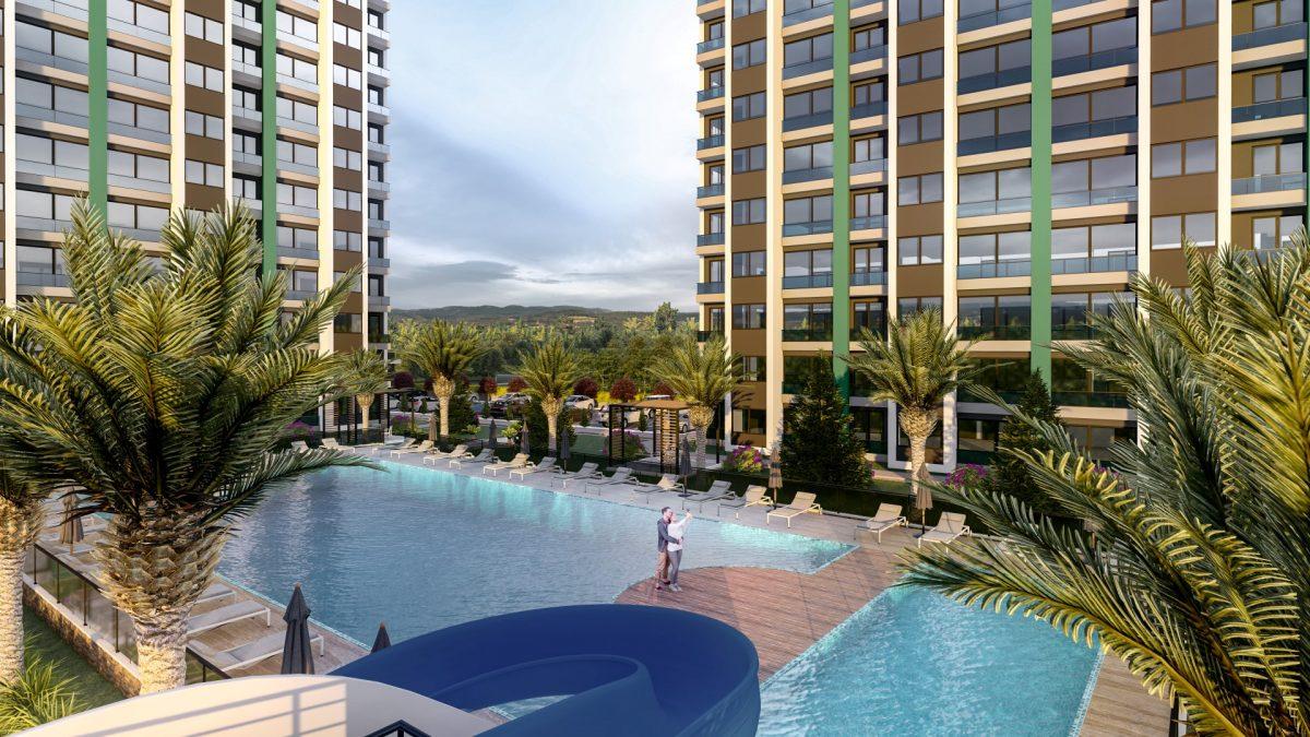 New large-scale project with 2+1 apartments in Mezitli, Mersin - Umbrella Group - Photo 11