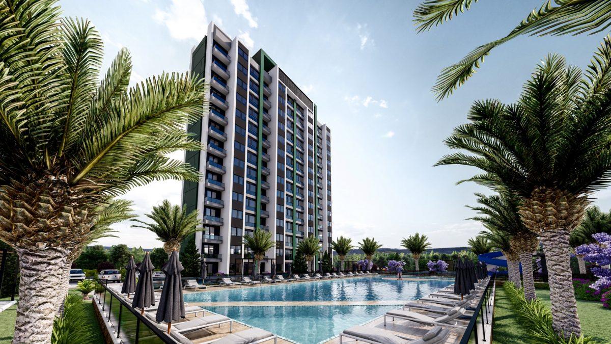 New large-scale project with 2+1 apartments in Mezitli, Mersin - Umbrella Group - Photo 3