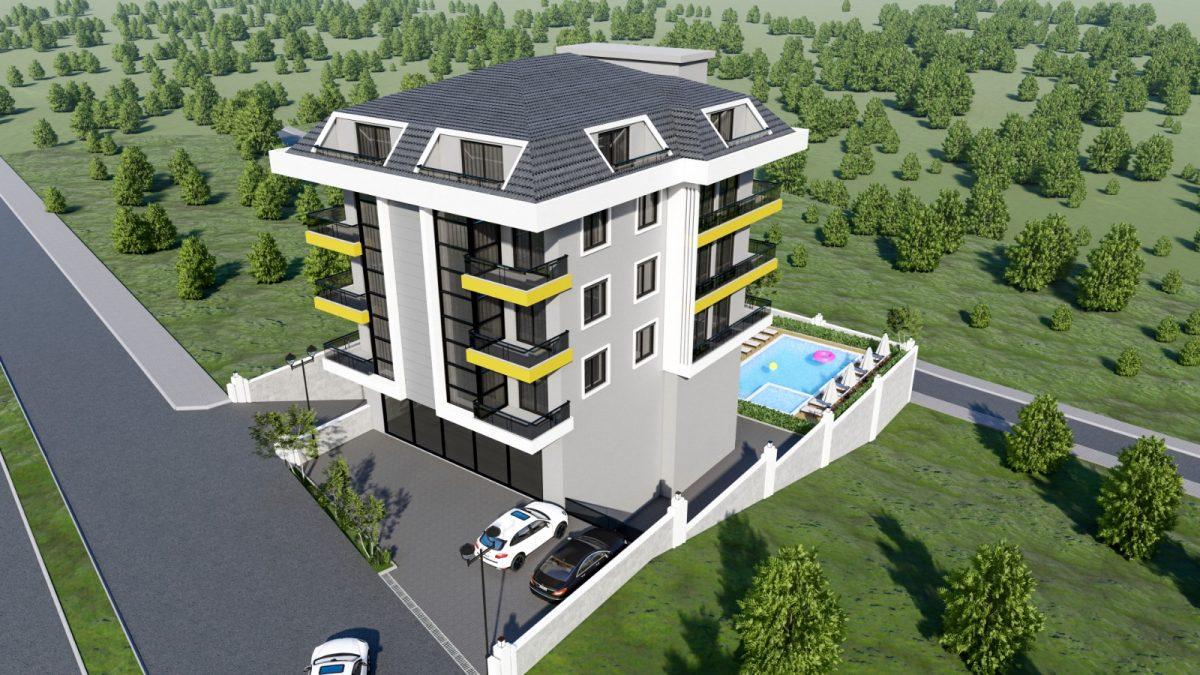 Apartments 1+1, 2+1 in Alanya, Oba district - Umbrella Group