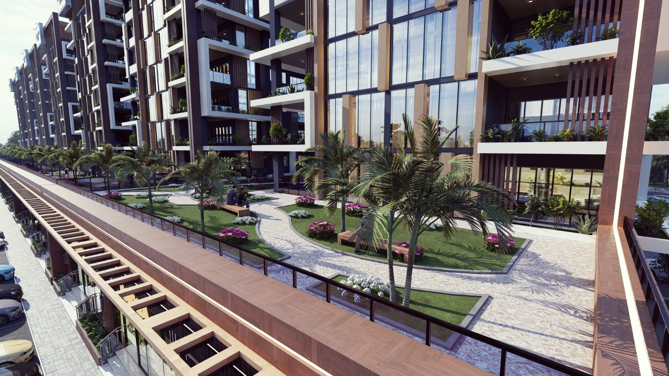 Large-scale project in modern style in Tomyuk district, Mersin - Umbrella Group - Photo 11