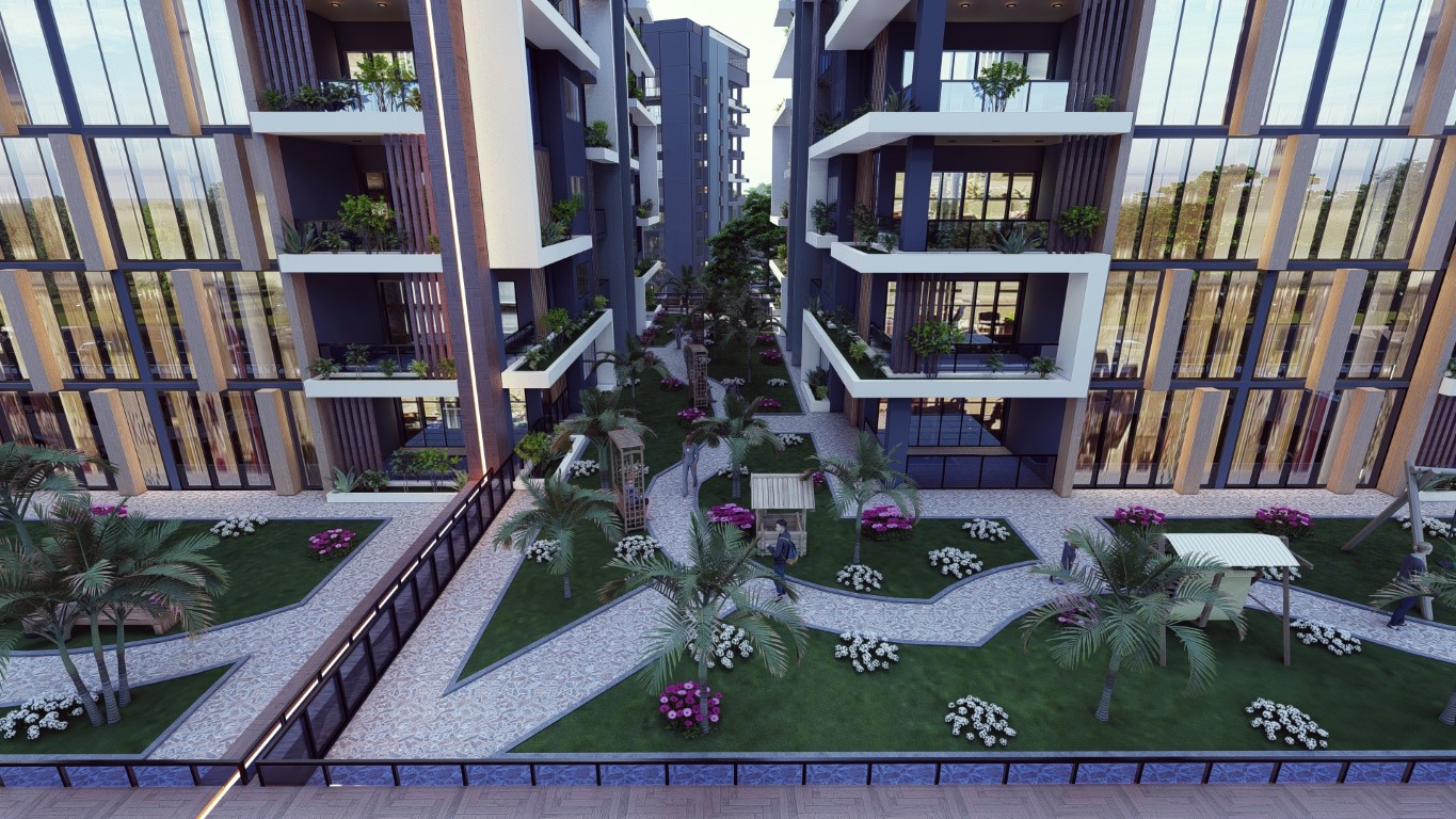 Large-scale project in modern style in Tomyuk district, Mersin - Umbrella Group - Photo 12