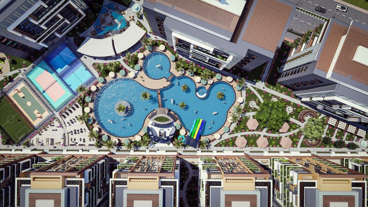 Large-scale project in modern style in Tomyuk district, Mersin - Umbrella Group - Photo 33