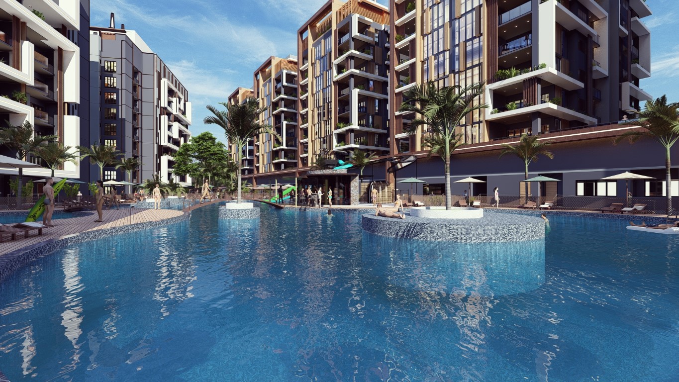 Large-scale project in modern style in Tomyuk district, Mersin - Umbrella Group - Photo 36