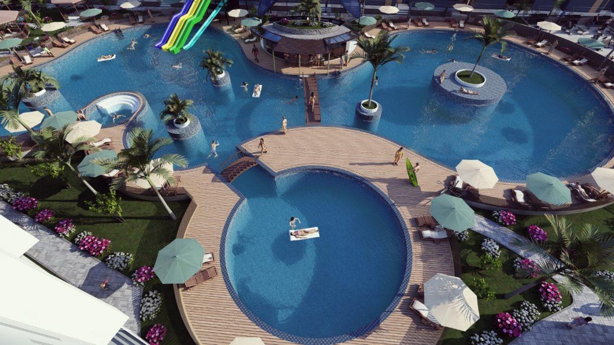 Large-scale project in modern style in Tomyuk district, Mersin - Umbrella Group - Photo 38