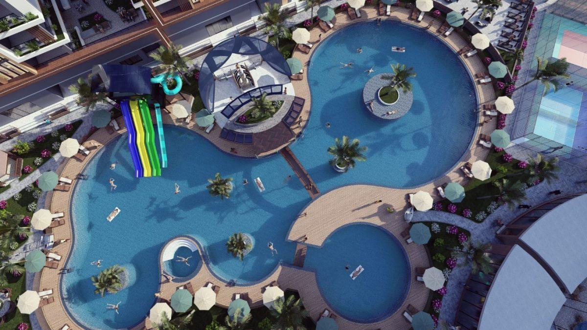 Large-scale project in modern style in Tomyuk district, Mersin - Umbrella Group - Photo 39