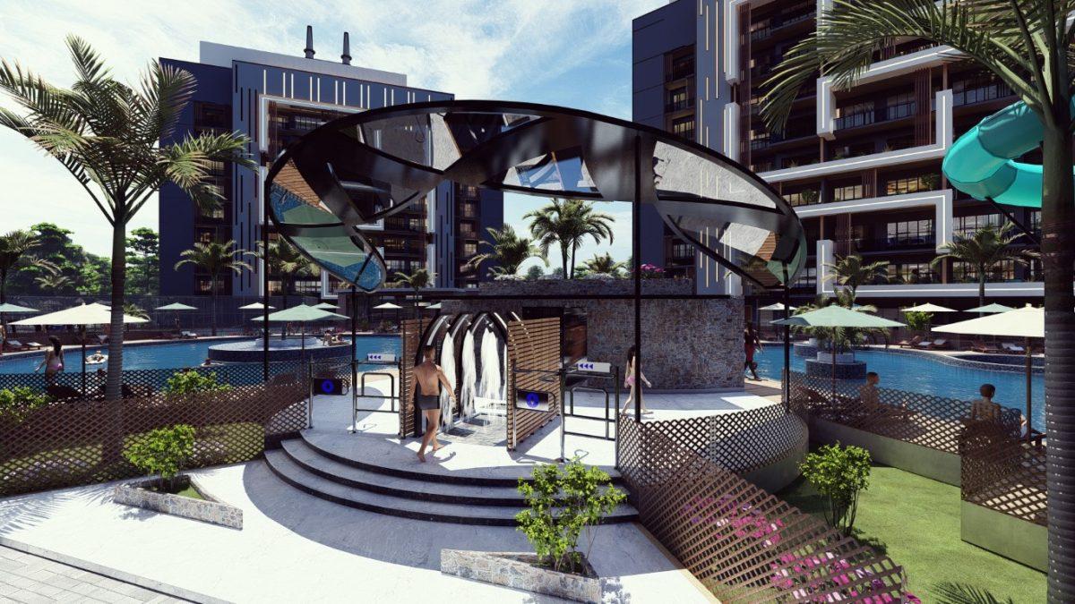 Large-scale project in modern style in Tomyuk district, Mersin - Umbrella Group - Photo 41