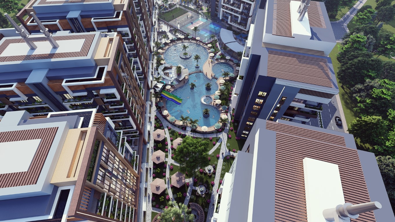 Large-scale project in modern style in Tomyuk district, Mersin - Umbrella Group - Photo 42