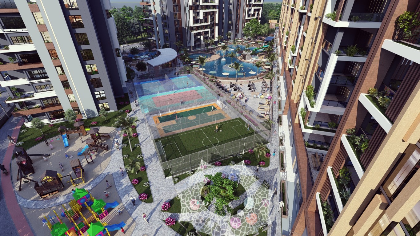 Large-scale project in modern style in Tomyuk district, Mersin - Umbrella Group - Photo 43