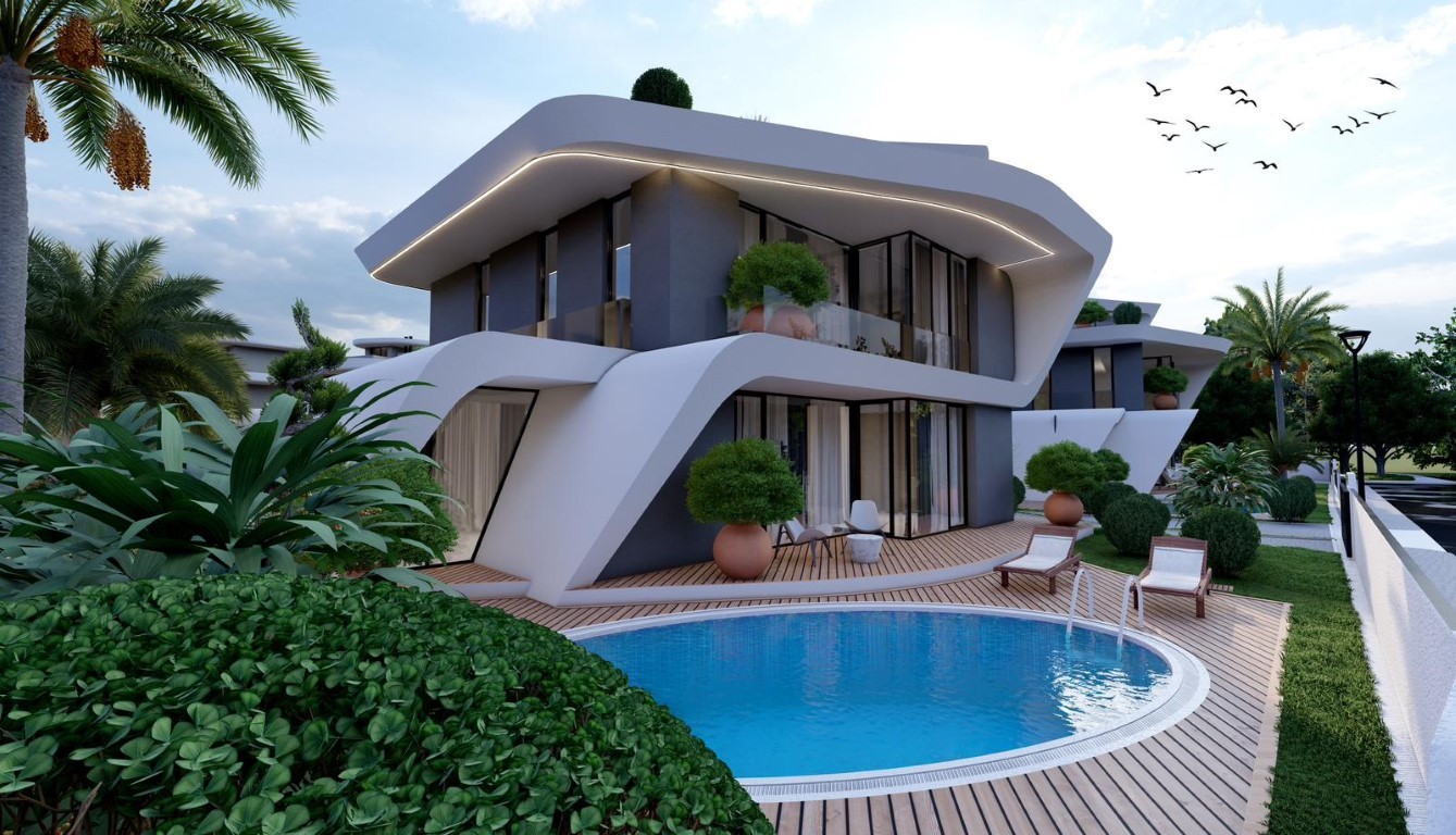 New villa and tanhouse project located in Kyrenia - Umbrella Group - Photo 10