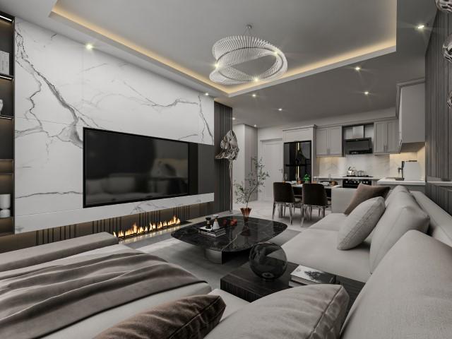 New project under construction in the Avsallar area, with an area of 58-121 m² - Umbrella Group - Photo 16