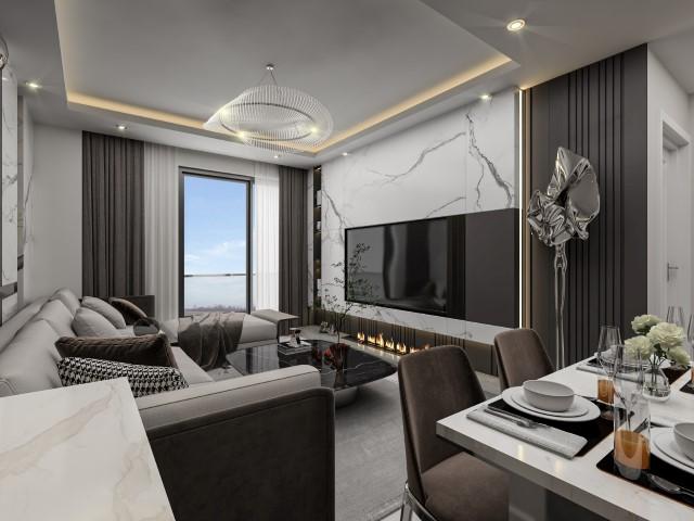 New project under construction in the Avsallar area, with an area of 58-121 m² - Umbrella Group - Photo 17