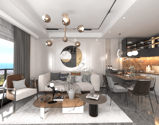 New residence under construction in the heart of Alanya - cleopatra beach area - Umbrella Group - Photo 15