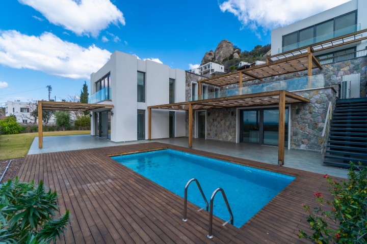 New complex of villas in Bodrum, with panoramic views of the sea and mountains - Umbrella Group - Photo 10