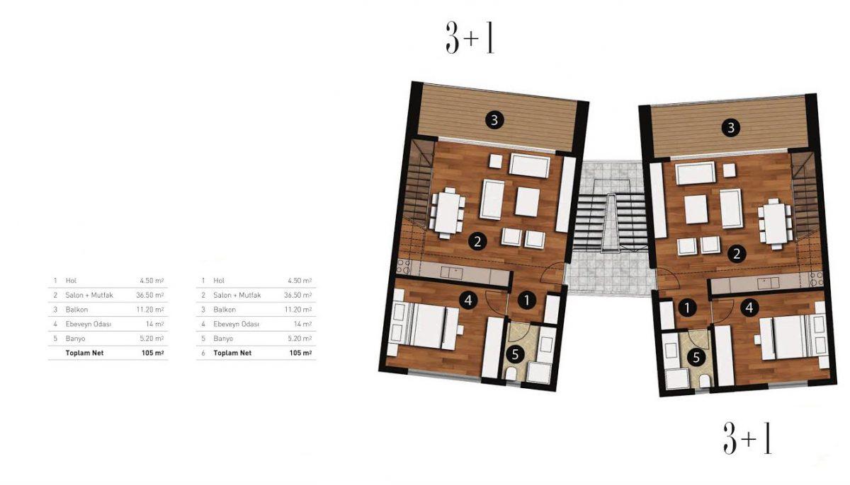 Loft-style luxury residential development in North Cyprus, Esentepe - Umbrella Group - Photo 12