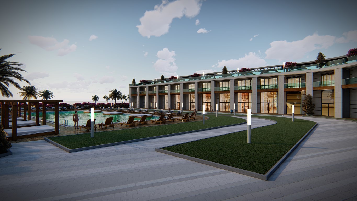 New modern project in Northern Cyprus, located 200 m from the sea, Lapta microdistrict - Umbrella Group - Photo 3
