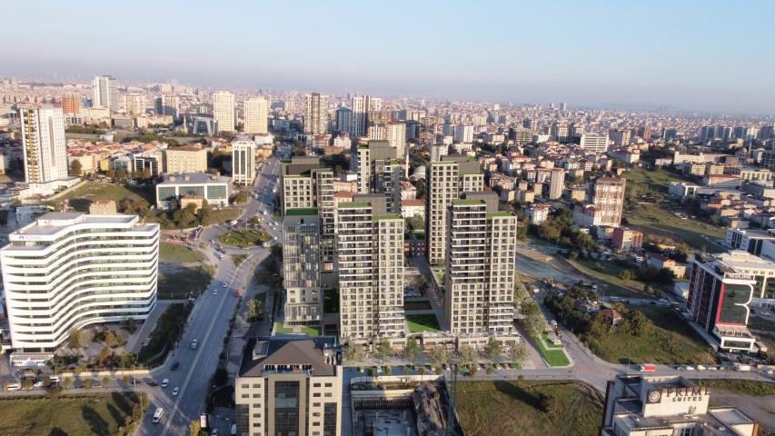 High-rise house in Istanbul, with spacious apartments of 1+1, 2+1, 3+1 - Umbrella Group