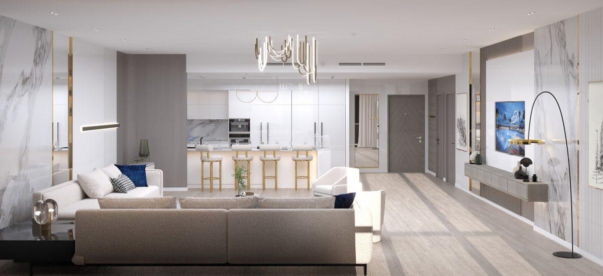 Modern five-storey residential complex Binghatti Crescent, Dubai - Umbrella Group - Photo 7