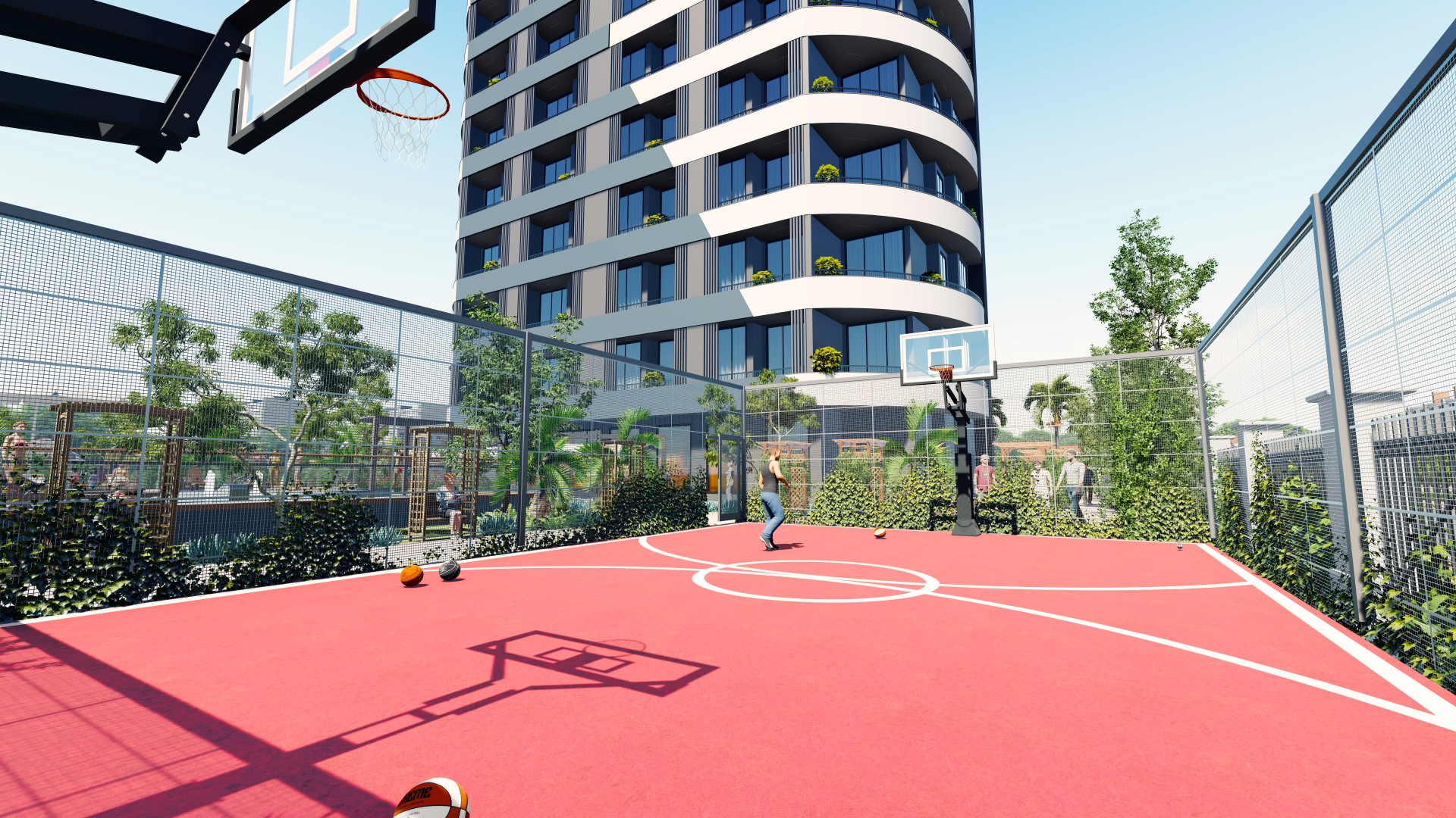 New high-rise residential complex with apartments 1+1 by the sea - Umbrella Group - Photo 12
