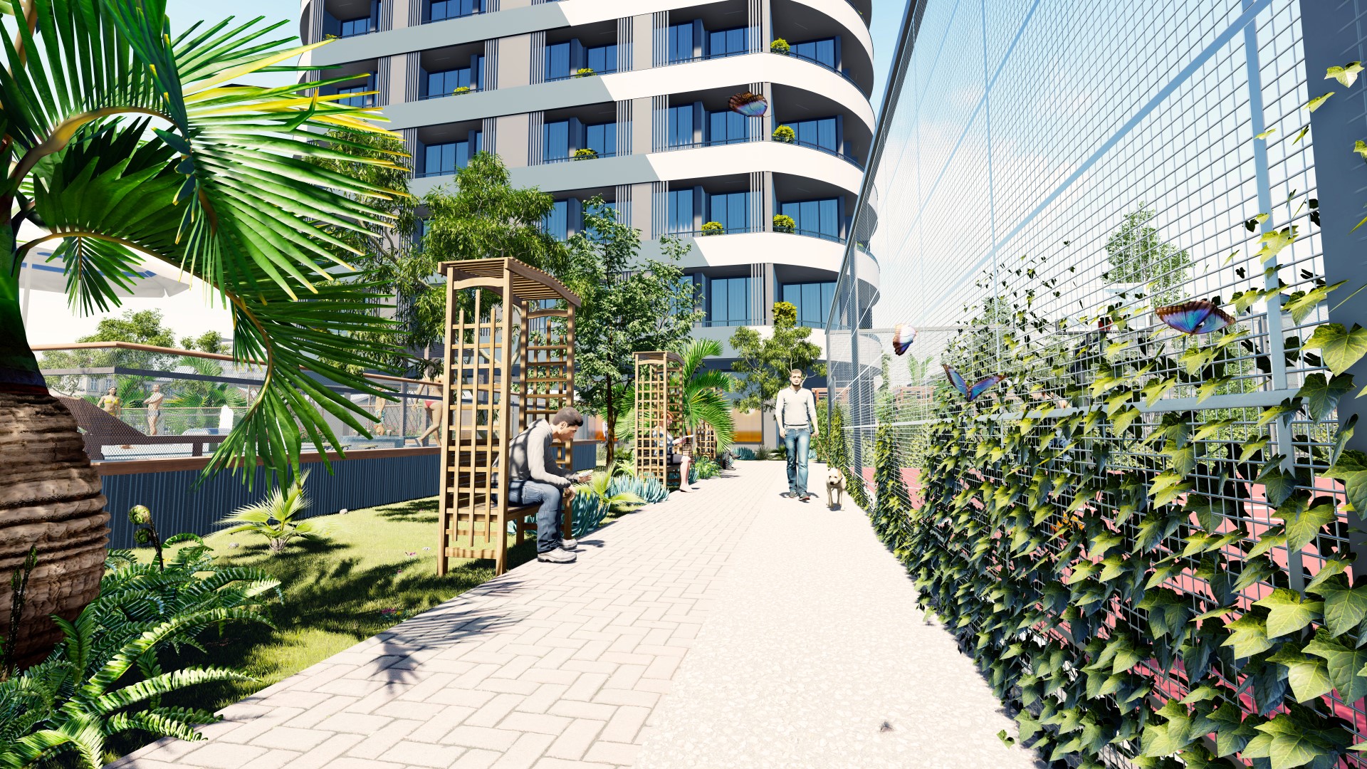 New high-rise residential complex with apartments 1+1 by the sea - Umbrella Group - Photo 11