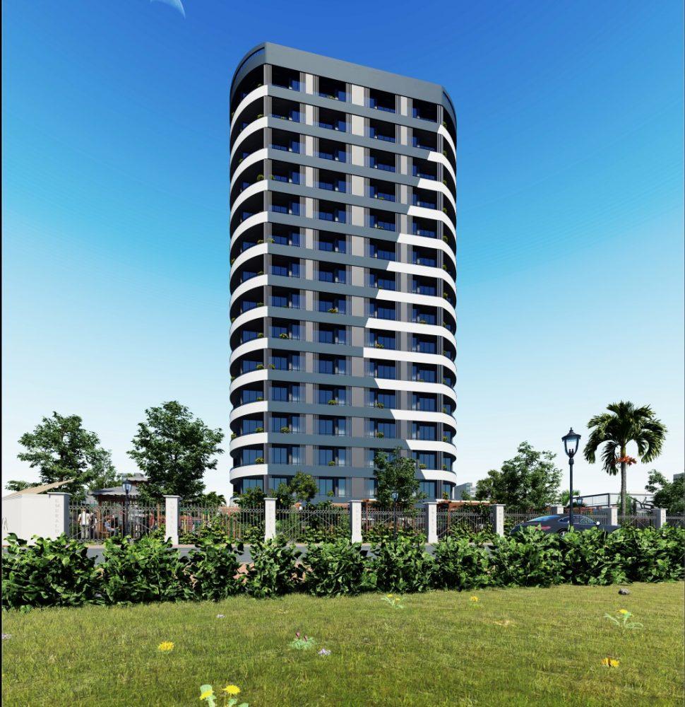 New high-rise residential complex with apartments 1+1 by the sea - Umbrella Group - Photo 5