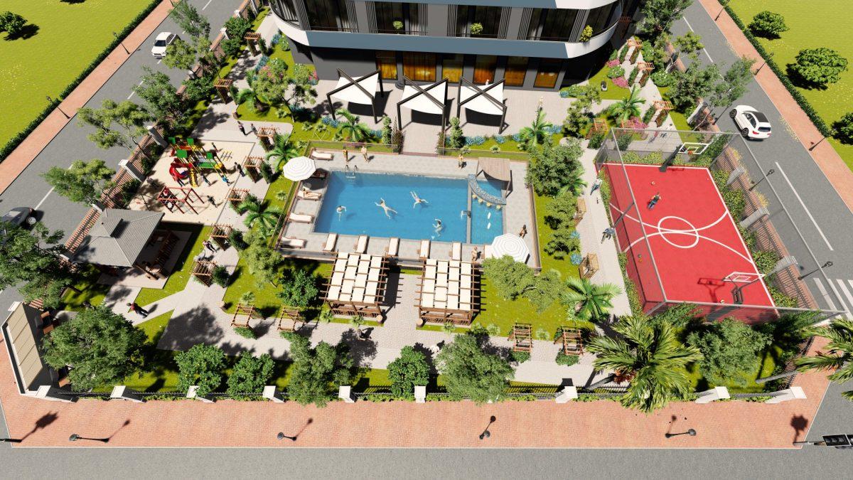 New high-rise residential complex with apartments 1+1 by the sea - Umbrella Group - Photo 18