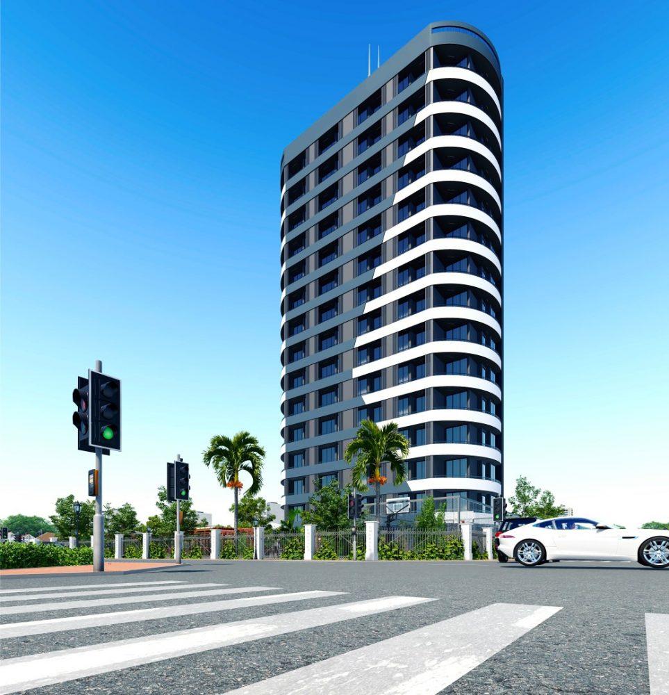 New high-rise residential complex with apartments 1+1 by the sea - Umbrella Group - Photo 3